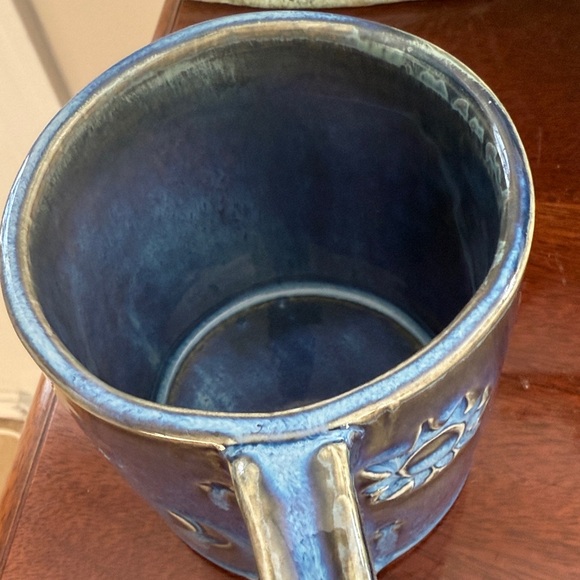 Celestial Blue Mara stoneware Mug - Picture 4 of 6